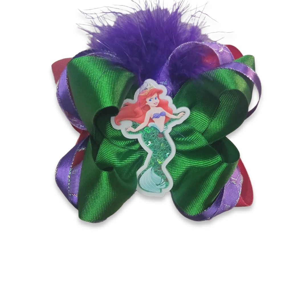 *NEW* 5in Stacked Princess Hairbow